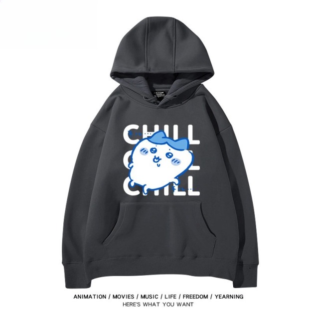 Chiikawa 親子情侶男女連帽衛衣