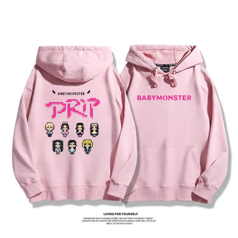 BLACKPINK 2025秋冬新款 親子情侶男女連帽衛衣