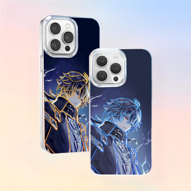 原神極光金漸變防摔手機殼