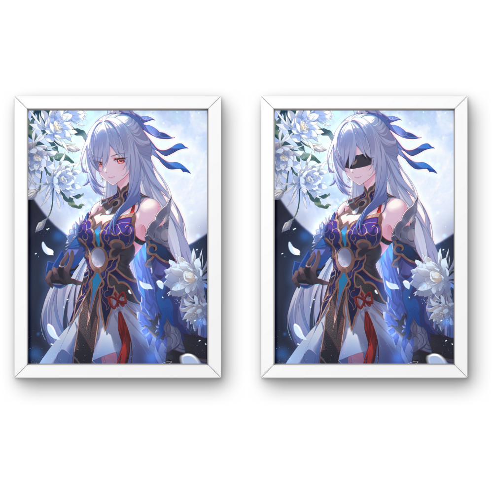 崩壞:星穹鐵道3D動漫立體畫海報 - 3D漸層與立體效果