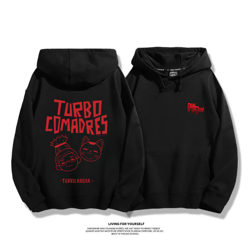 膽大黨 2025秋冬新款 親子情侶男女連帽衛衣