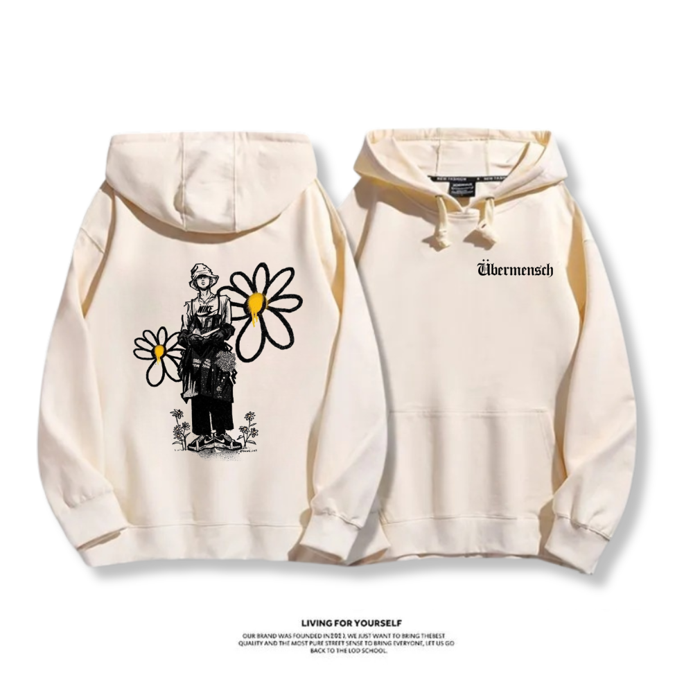 GD權志龍 2025秋冬新款 親子情侶男女連帽衛衣