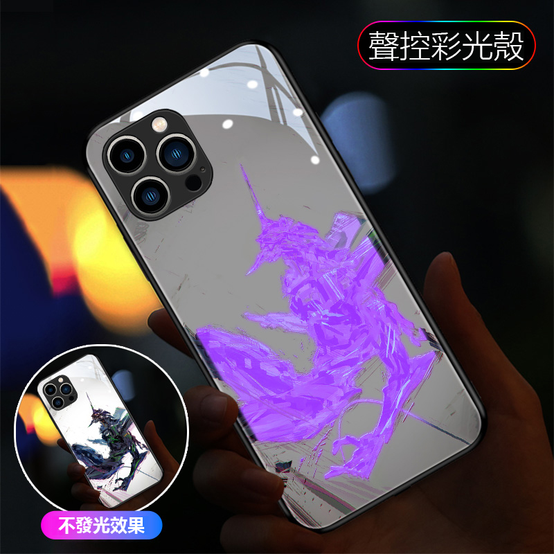 EVA新世紀福音戰士來電閃智能發光手機殼-GOODTOYSTUDIO