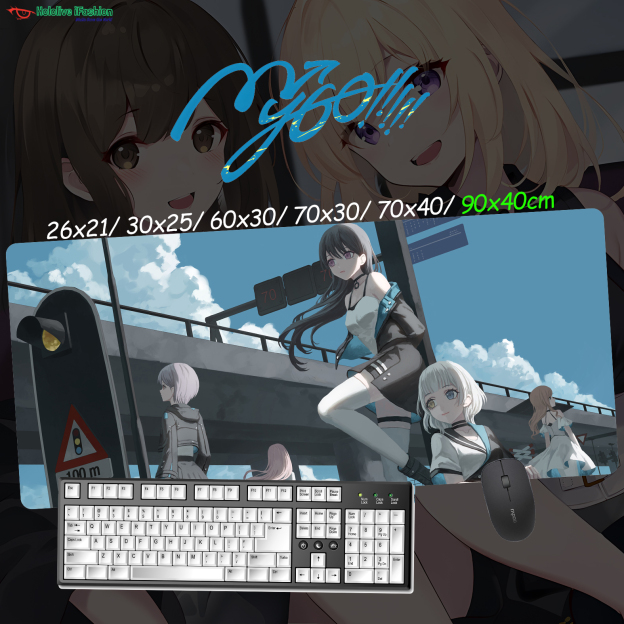 BanG Dream! It's MyGO!!!!! 超大鎖邊主題桌墊 布質滑鼠墊