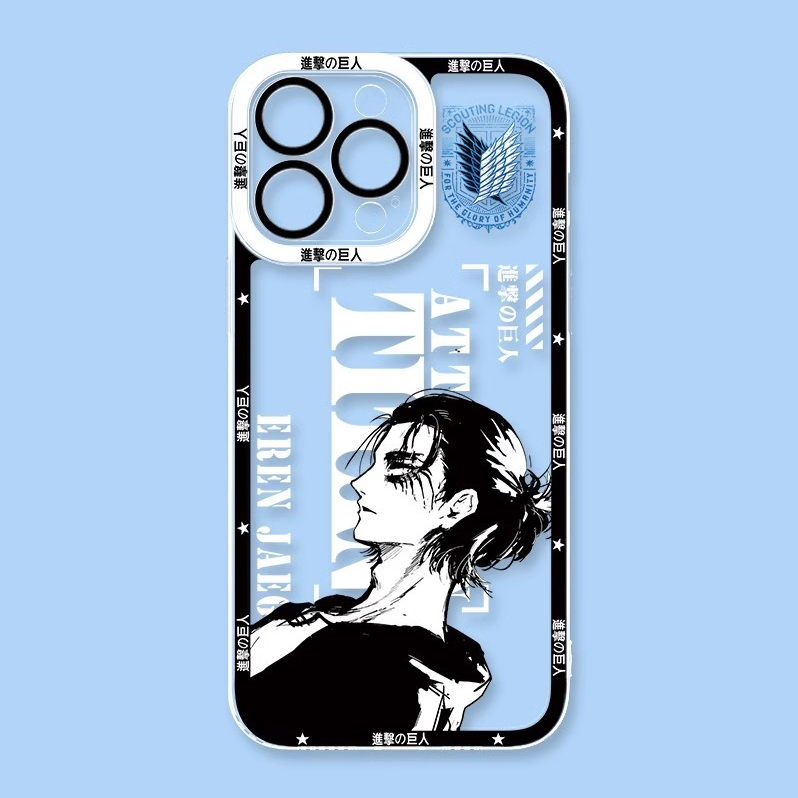 進擊的巨人天使眼透明防摔軟殼