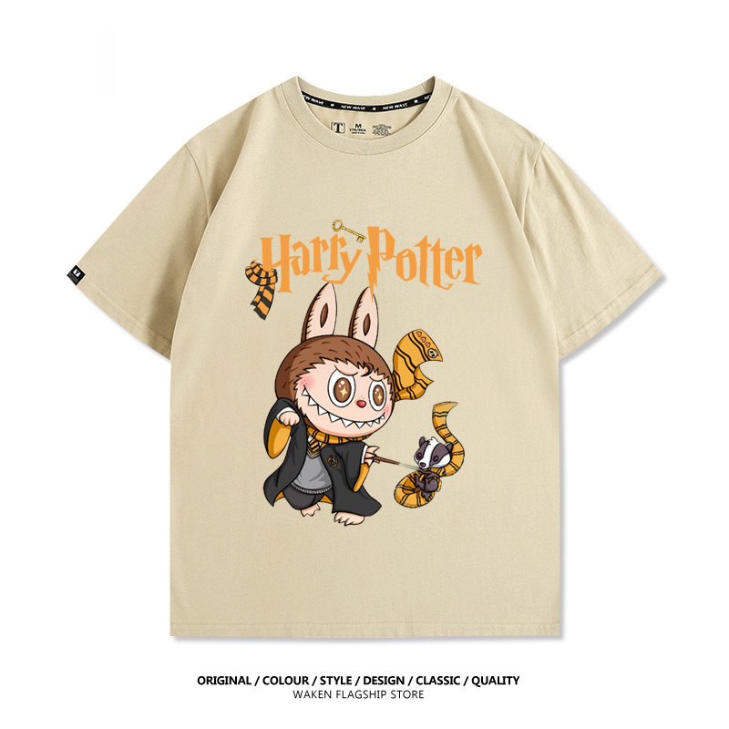 LabubuX哈利波特 印花T恤-GOODTOYSTUDIO