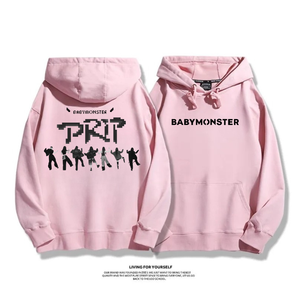 BLACKPINK 2025秋冬新款 親子情侶男女連帽衛衣