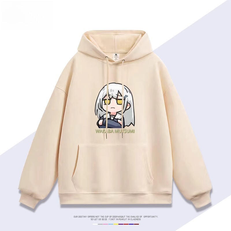 Ave Mujica 若葉睦 聯名衛衣2025秋冬新款 親子情侶裝連帽衛衣