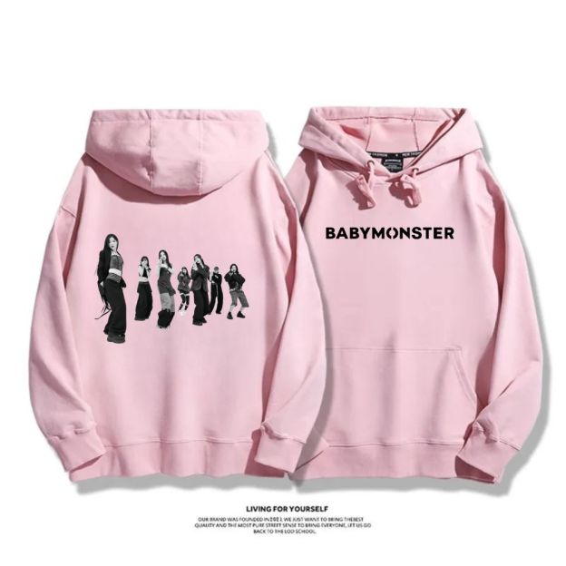 BLACKPINK 2025秋冬新款 親子情侶男女連帽衛衣