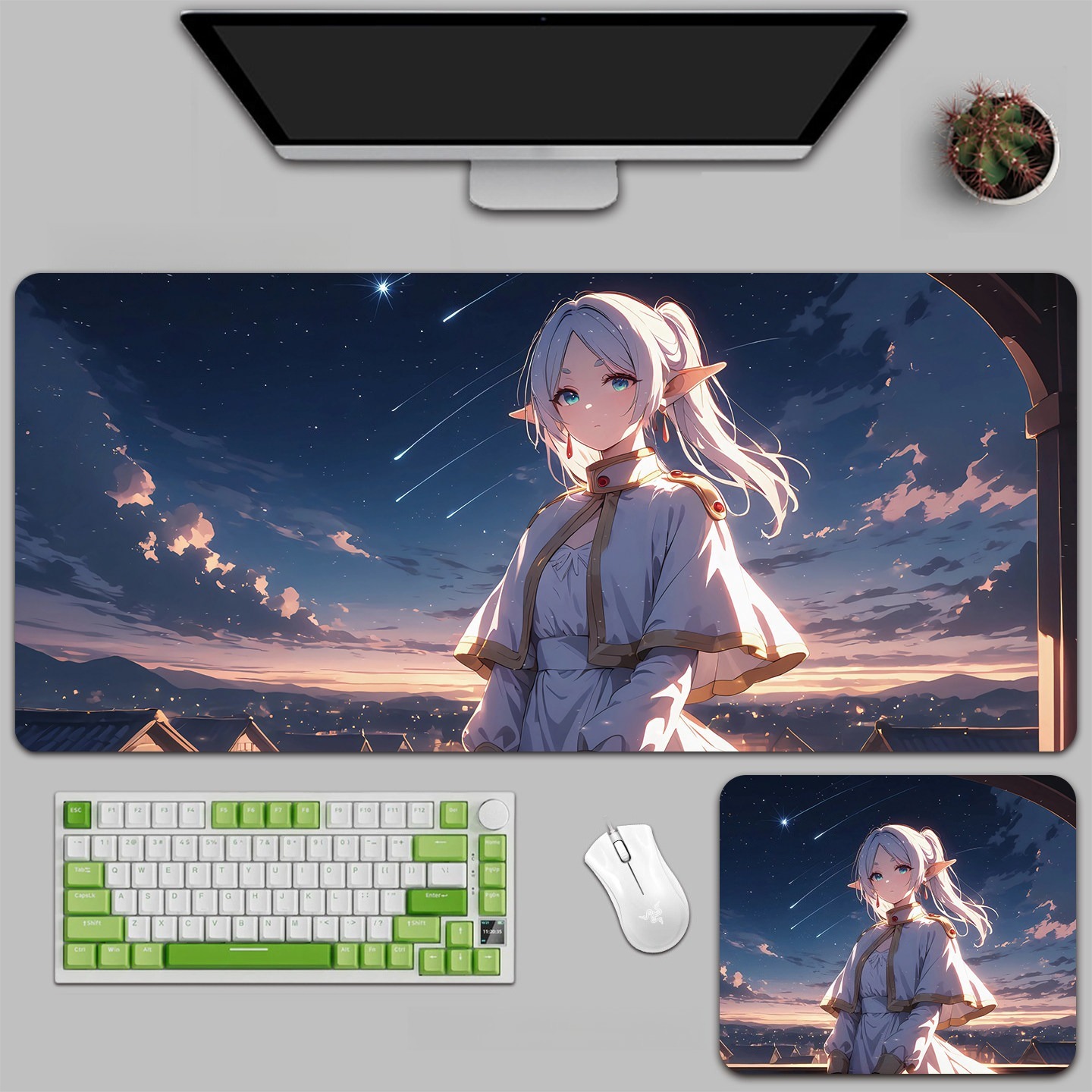 葬送的芙莉蓮 主題桌墊 布質滑鼠墊