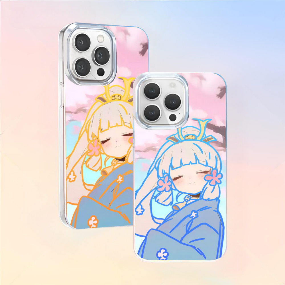 原神極光金漸變防摔手機殼