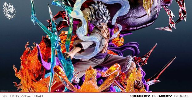 【預購】無雙工作室 第一款海賊王雕像 五檔 尼卡魯夫