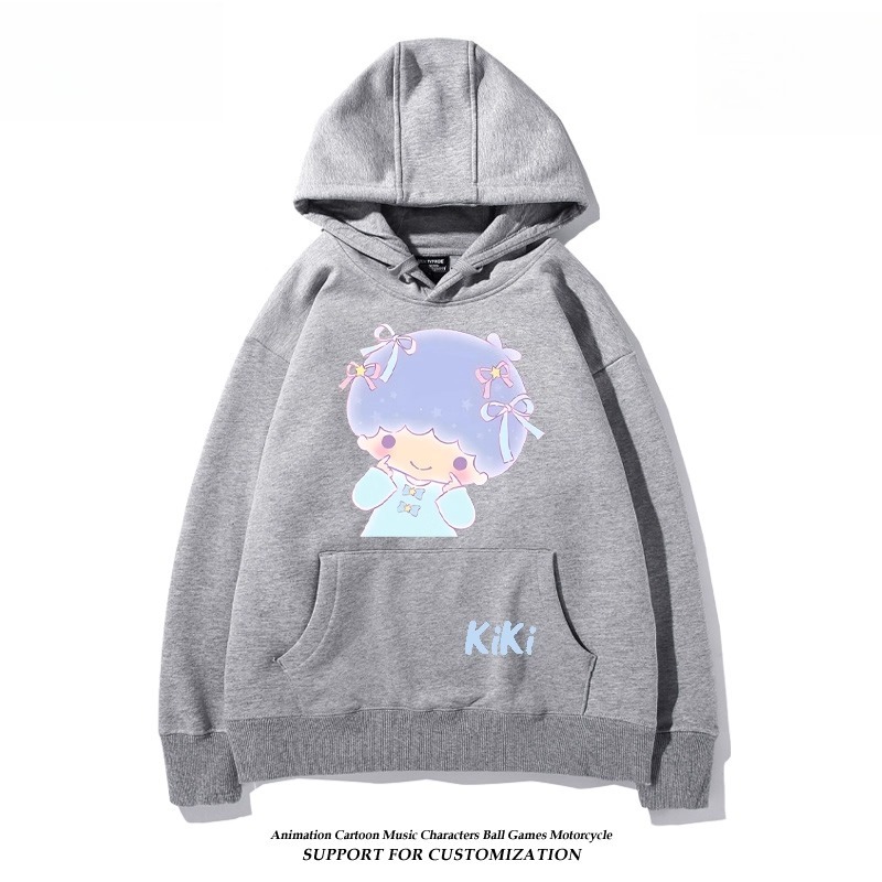 雙子星little twinstars新款 親子情侶男女連帽衛衣