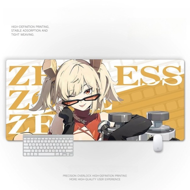 絕區零 主題桌墊 布質滑鼠墊