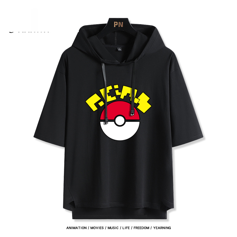神奇寶貝寶可夢 連帽短袖T恤-GOODTOYSTUDIO