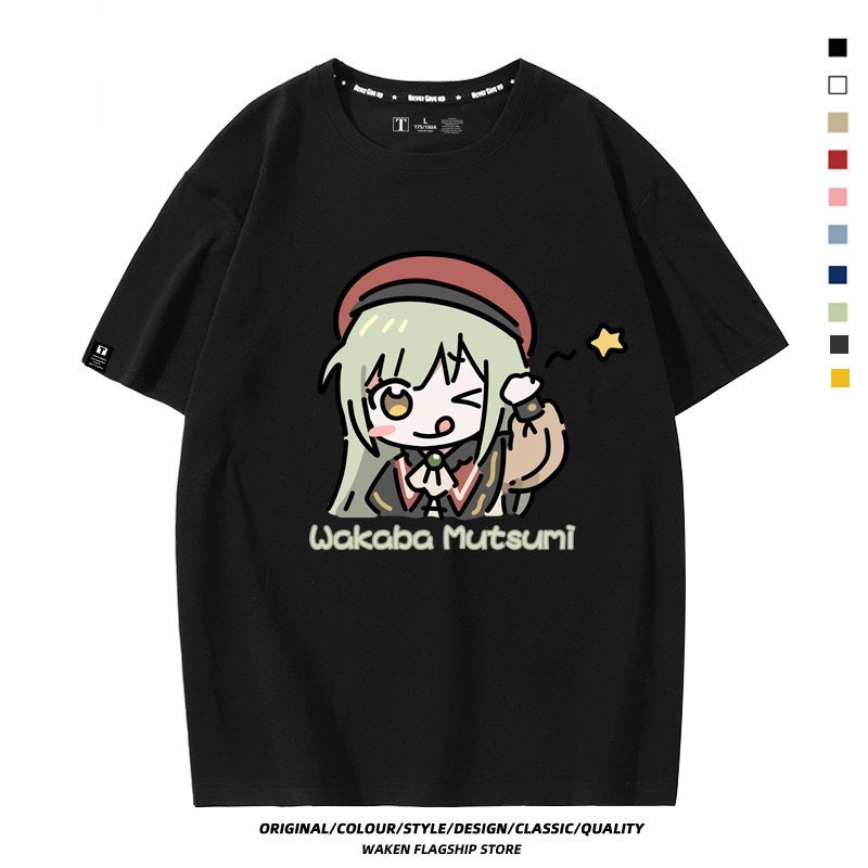 BanG Dream! Ave Mujica 印花短袖T恤