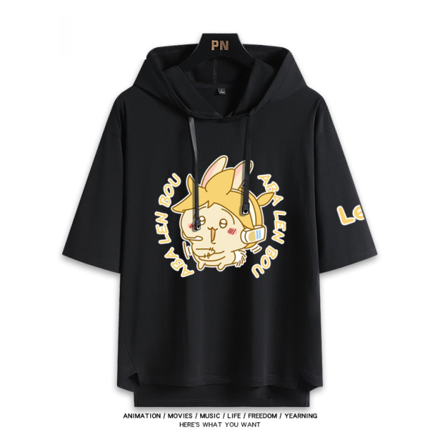 Chiikawa 忘本 連帽短袖T恤