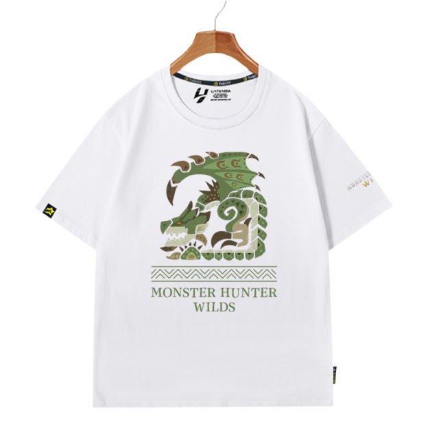 魔物獵人荒野 第2彈 印花短袖T恤-CASEZONE