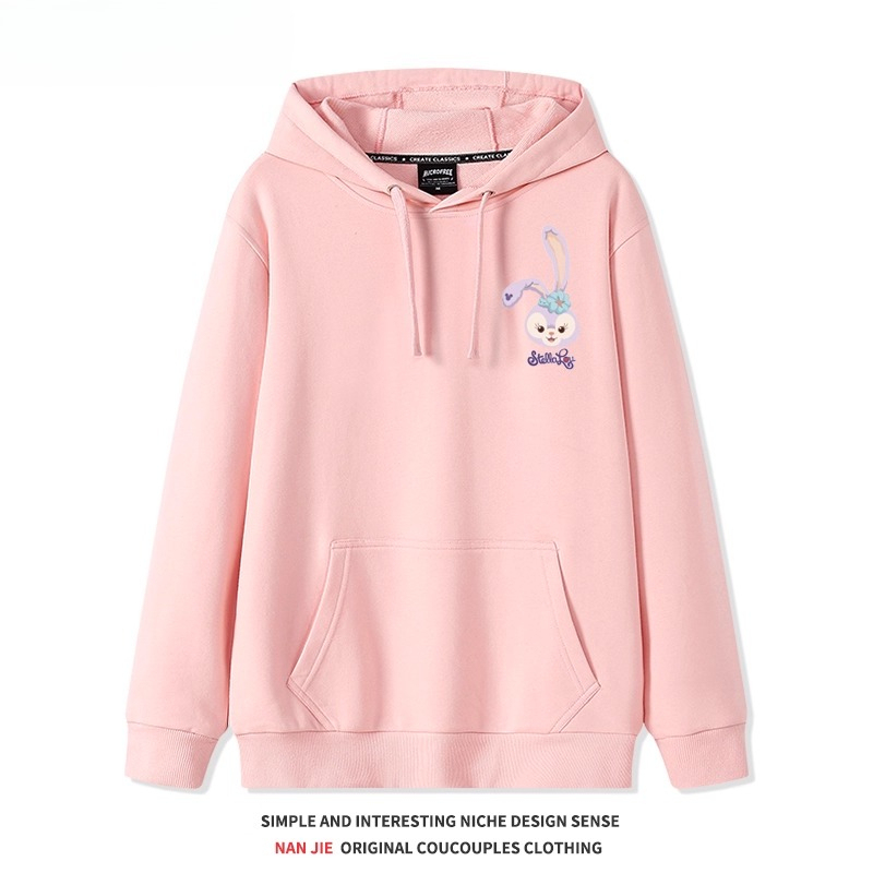 星黛露達菲 聯名衛衣2025秋冬新款 親子情侶裝連帽衛衣