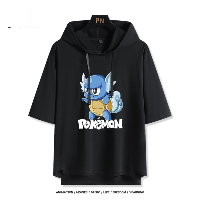 拉布布cos寶可夢 連帽短袖T恤-GOODTOYSTUDIO