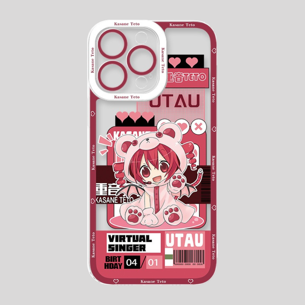 重音teto天使眼透明防摔軟殼