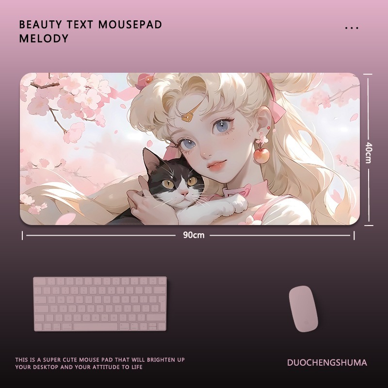 美少女戰士 主題桌墊 布質滑鼠墊-GOODTOYSTUDIO