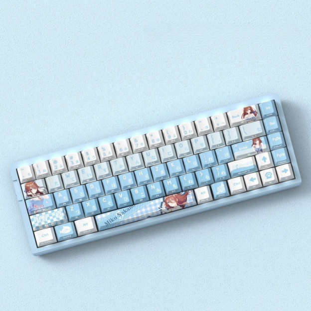 中野三玖 聯名二次元側刻無線機械鍵盤