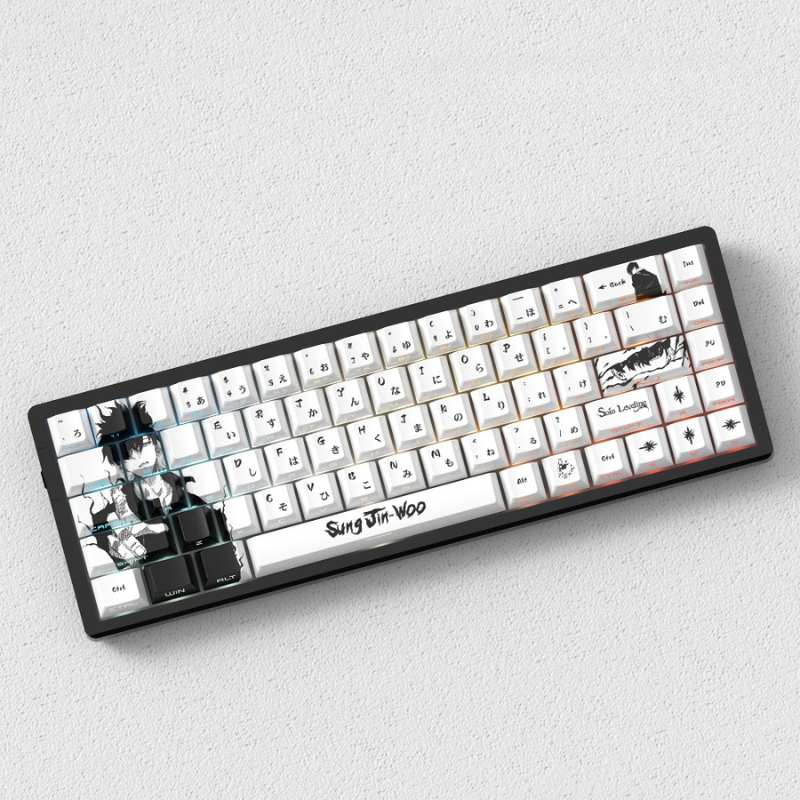 我獨立升級 聯名二次元側刻無線機械鍵盤