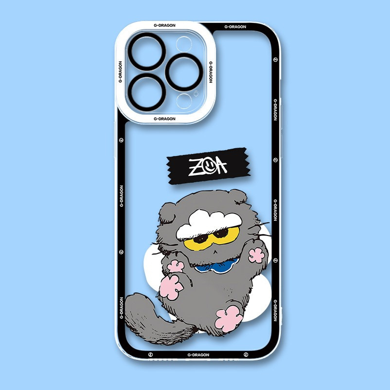 GD權志龍天使眼透明防摔軟殼