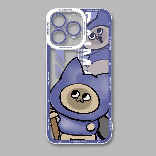 魔物獵人天使眼透明防摔軟殼