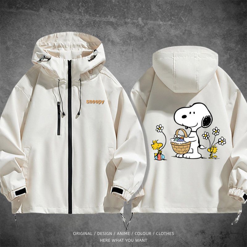 史努比 Snoopy 戶外機能防風防水衝鋒衣