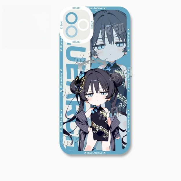 蔚藍檔案龍華妃咲 天使眼透明防摔軟殼