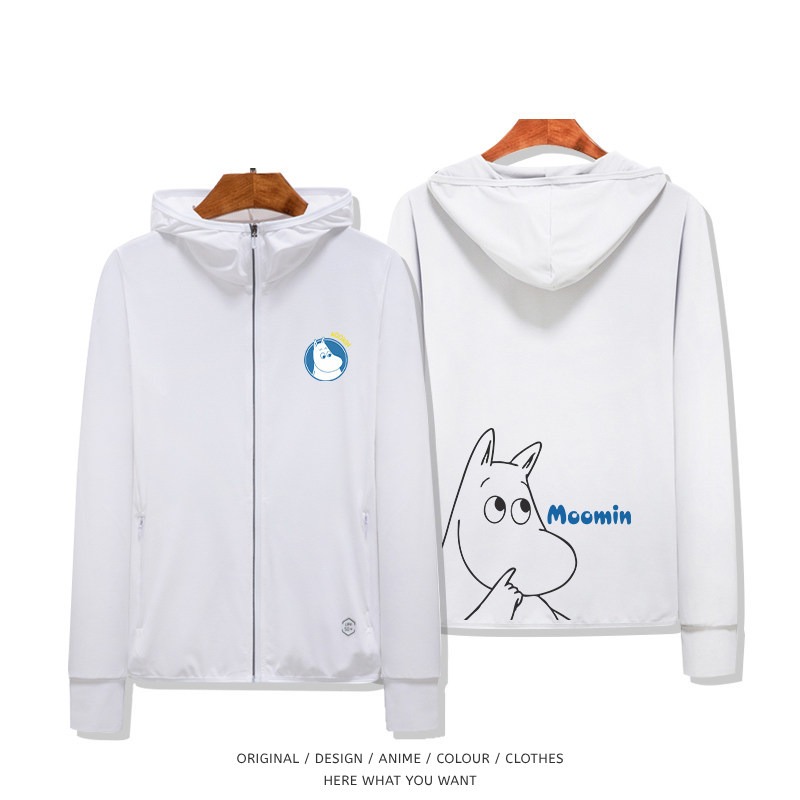 Moomin 嚕嚕米 夏季通勤冰絲速乾涼感防曬外套