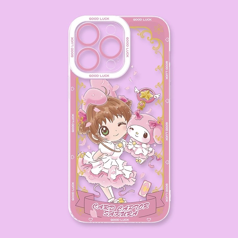 魔卡少女櫻天使眼透明防摔軟殼