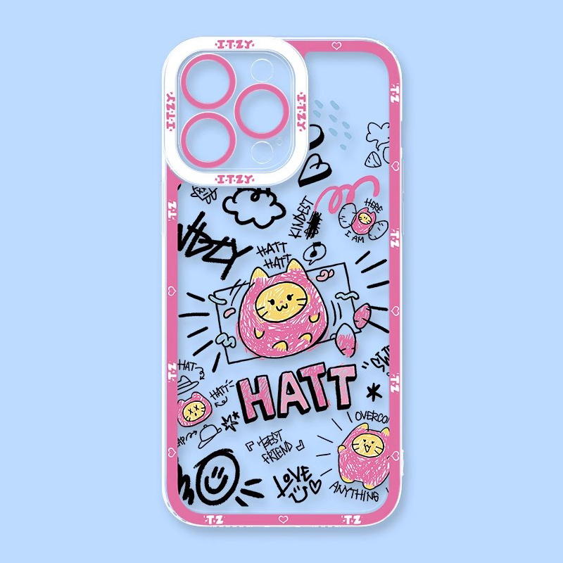 ITZY天使眼透明防摔軟殼-GOODTOYSTUDIO