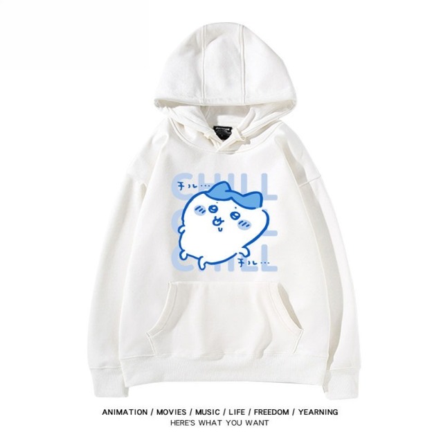 Chiikawa 親子情侶男女連帽衛衣