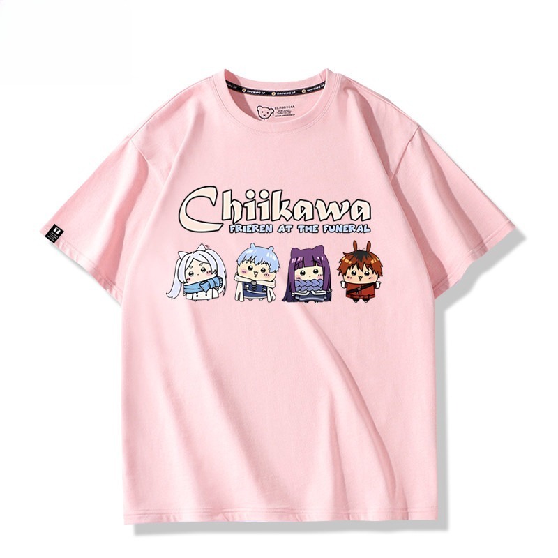 Chiikawa X 葬送的芙莉蓮  印花短袖T恤