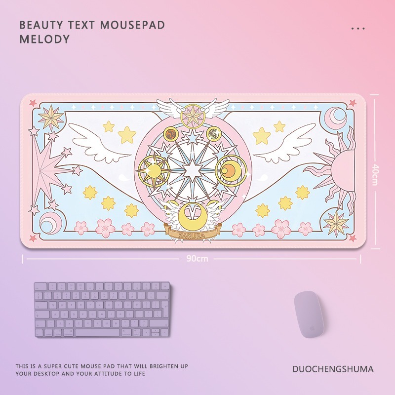 魔卡少女櫻 主題桌墊 布質滑鼠墊-GOODTOYSTUDIO