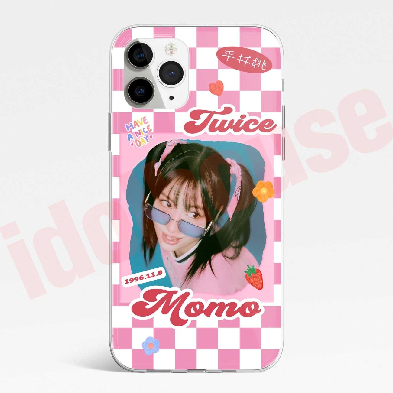 TWICE 天使眼透明防摔軟殼-GOODTOYSTUDIO