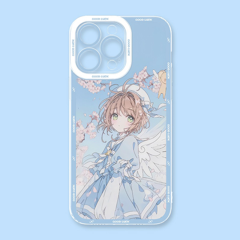 魔卡少女櫻天使眼透明防摔軟殼