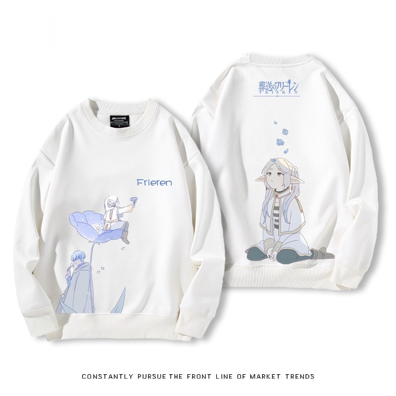 葬送的芙莉蓮 秋冬新款 親子情侶裝圓領長袖