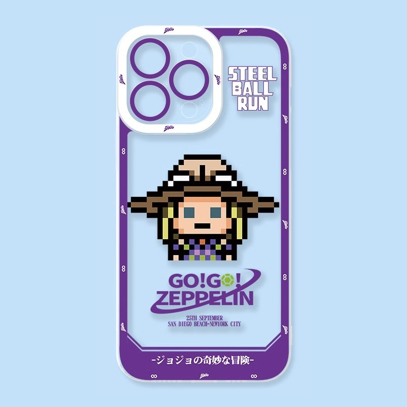 蘋果 系列JOJO的奇妙冒險天使眼透明防摔軟殼