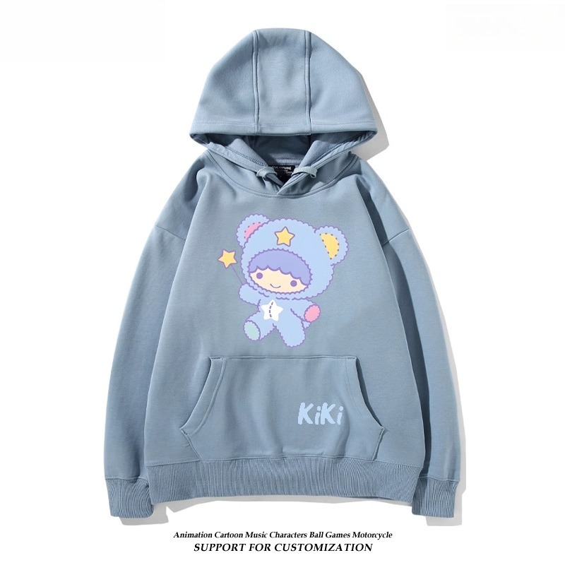 雙子星little twinstars新款 親子情侶男女連帽衛衣