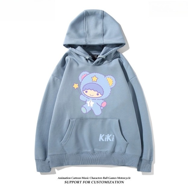 雙子星little twinstars新款 親子情侶男女連帽衛衣