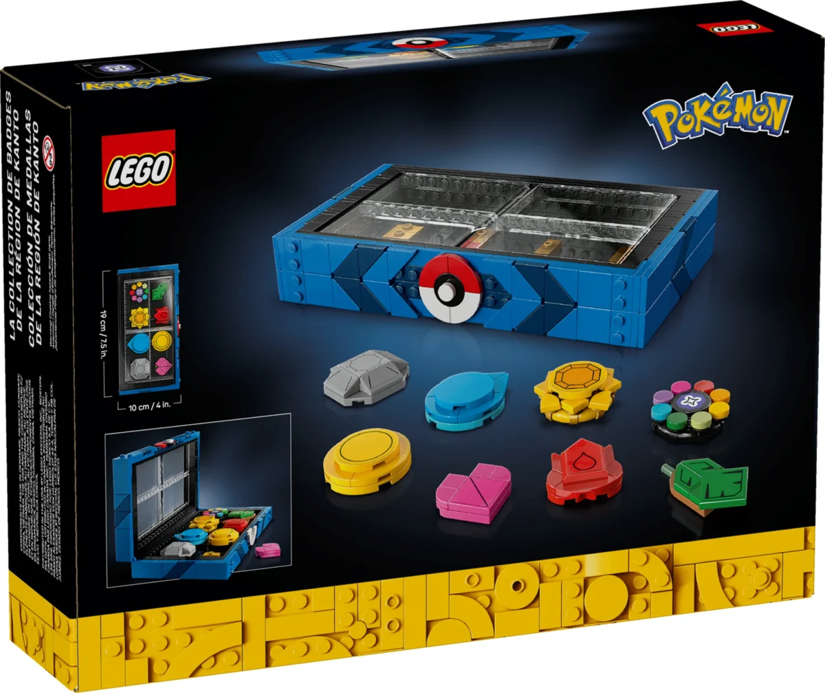 LEGO 寶可夢 Pokémon 40892 關都地區徽章收藏盒
