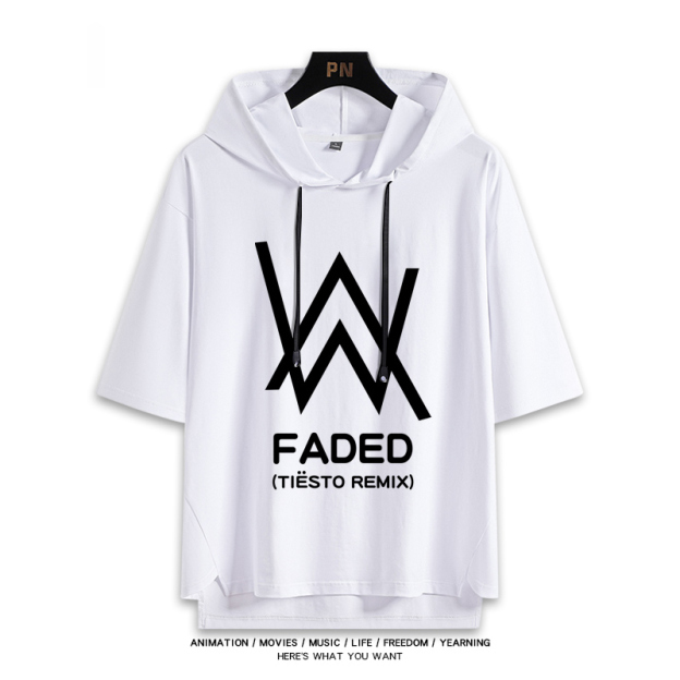 艾倫沃克 Alan Walker 連帽短袖T恤