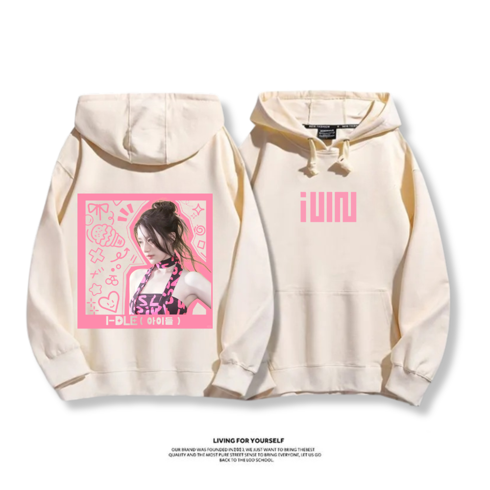 (G)I-DLE 2025秋冬新款 親子情侶男女連帽衛衣