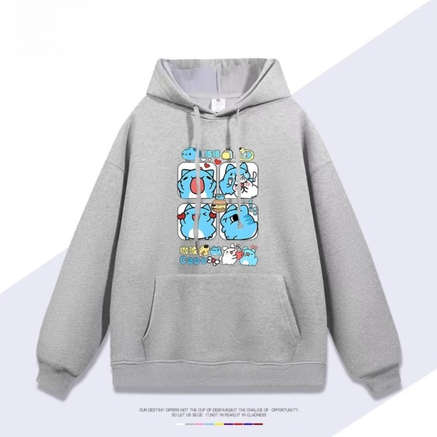 貓貓蟲咖波 2025秋冬新款親子情侶裝連帽衛衣