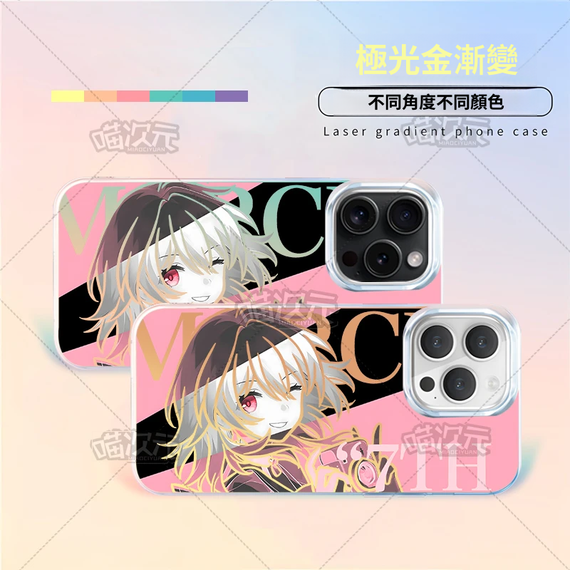 【大集合】動漫極光金漸變手機殼-GOODTOYSTUDIO