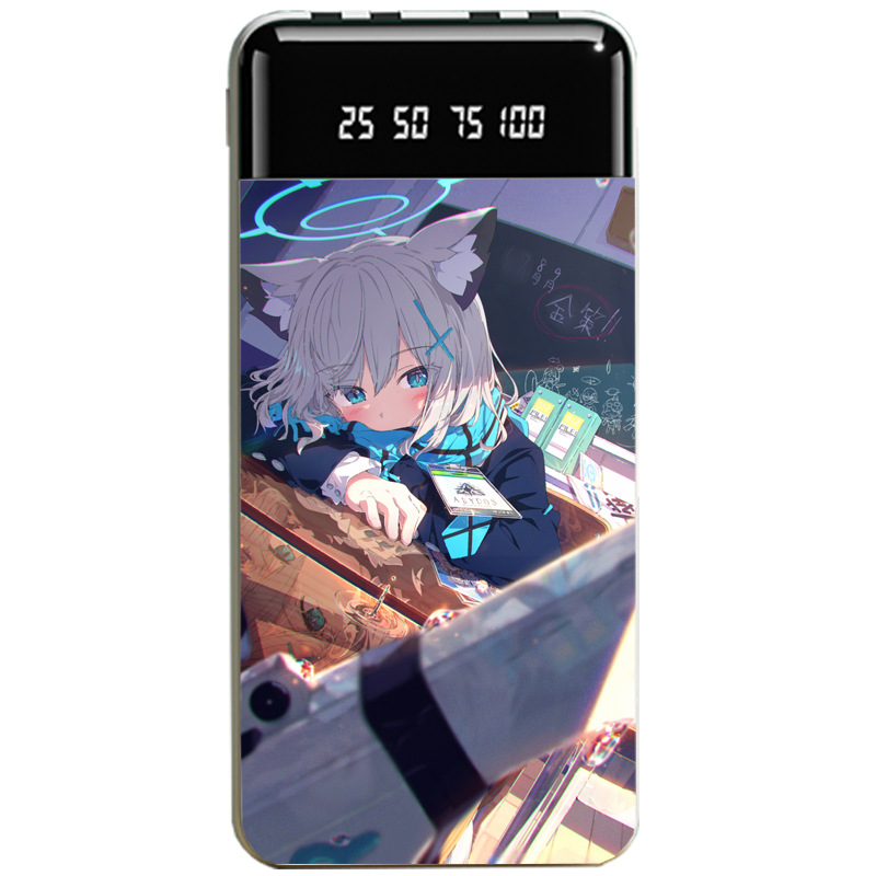 蔚藍檔案大容量便攜式快充行動電源-GOODTOYSTUDIO